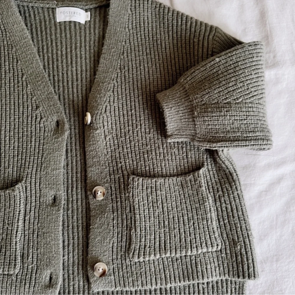 Fostered collection cardigan - Picture 4 of 5